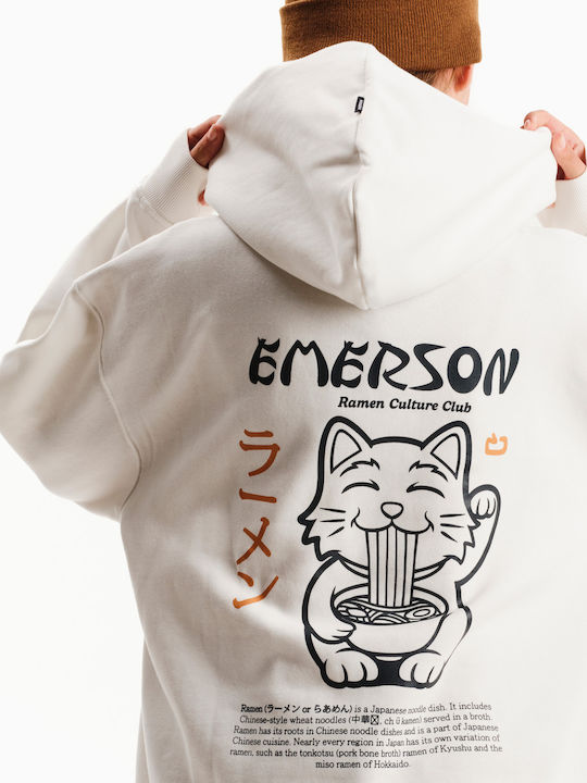 Women's Sweatshirt Hooded Off White