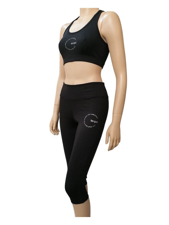 Women's Capri Training Legging Black