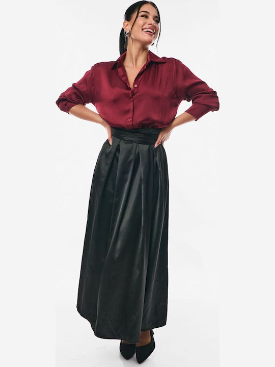 Satin,σατεν Rock Black