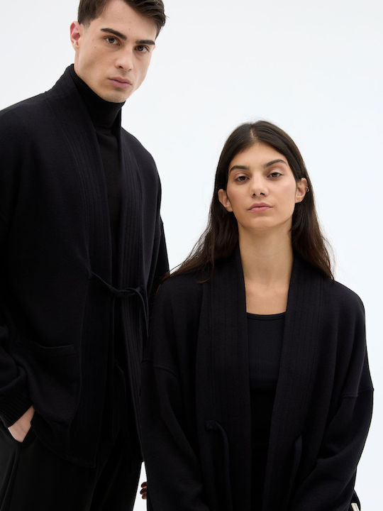 Ανδρική Ζακέτα Πλεκτή Μαύρη