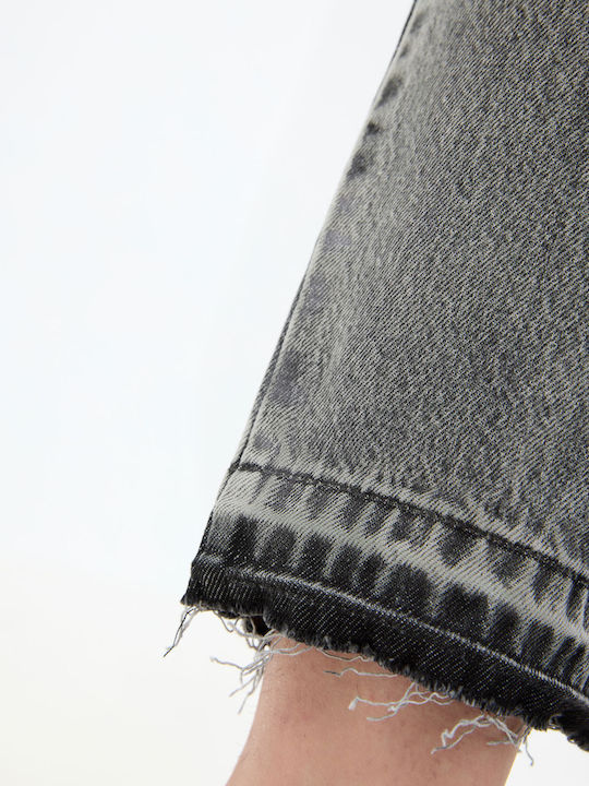 Herren Jeanshosen Mit Entspannt Anwendung Schwarz