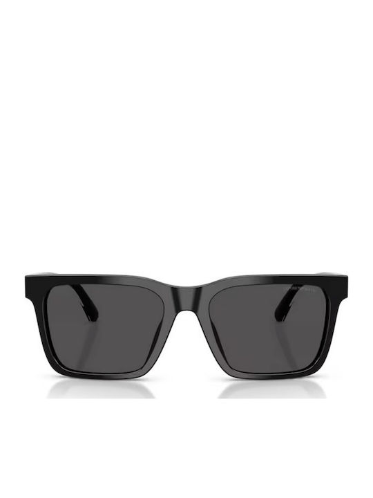 Emporio Armani Слънчеви Очила Черни с Пластмасова Рамка