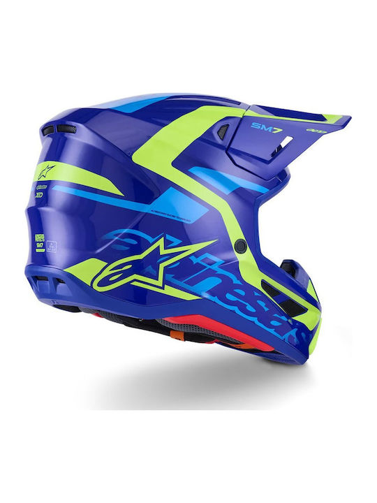 Alpinestars Cască de Bicicletă Drumul / de Oras Albastru