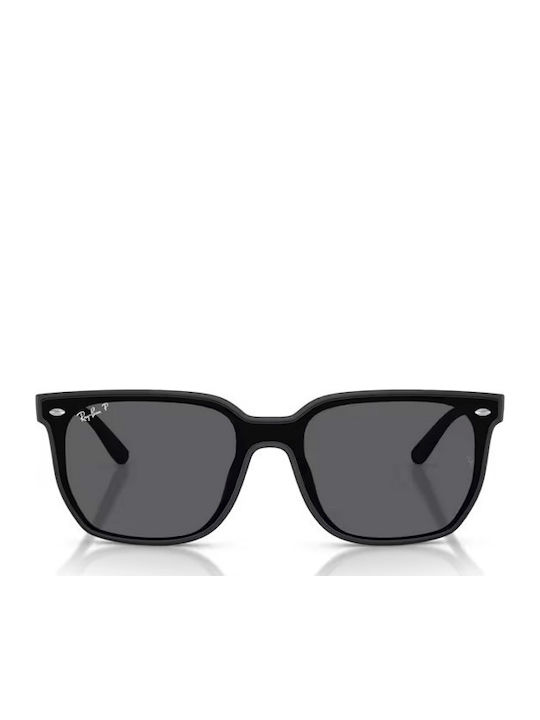Ray Ban Unisex Sunglasses with Black Plastic Frame and Black Polarized Lens RB4466D 601S81