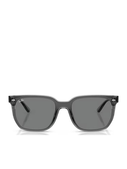 Ray Ban Унисекс Слънчеви Очила с Сиви Пластмасови Рамки и Сиви Стъкла RB4466D 645087