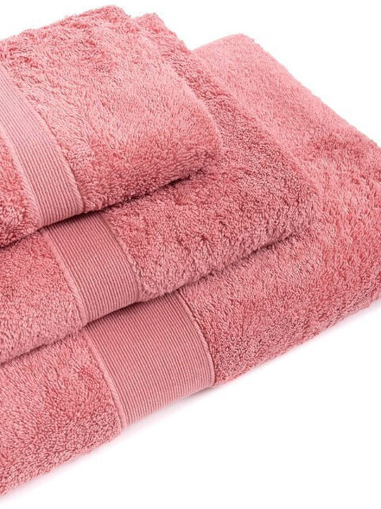 Naf Naf Bath Towel 80x150cm Pink Weight 600gsm