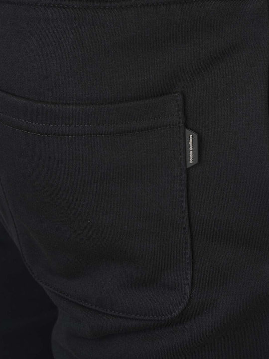 Sweatpants with Elastic Black