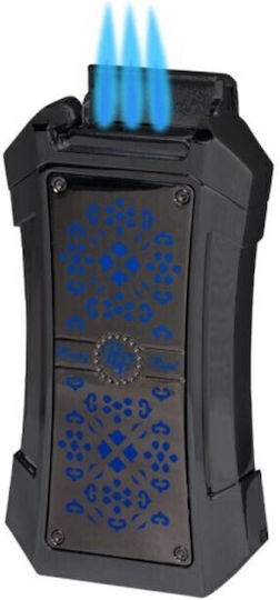 Rocky Patel Genesis Brichetă 3xJet Negru-albastru