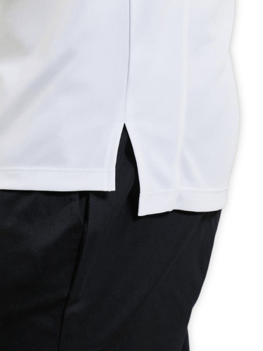 Premier Ανδρικό Διαφημιστικό T-shirt Κοντομάνικο White