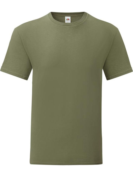 Fruit of the Loom Iconic Fruit Loom 150t Men's Short Sleeve Promotional T-Shirt Sunflower