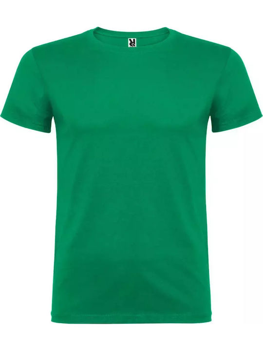 Roly Ανδρικό Διαφημιστικό T-shirt Κοντομάνικο Yellow