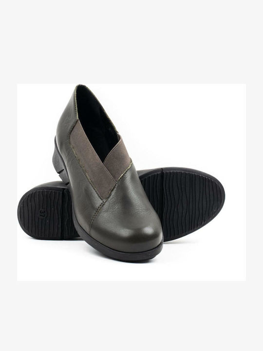 Women's Oxford Shoes Khaki
