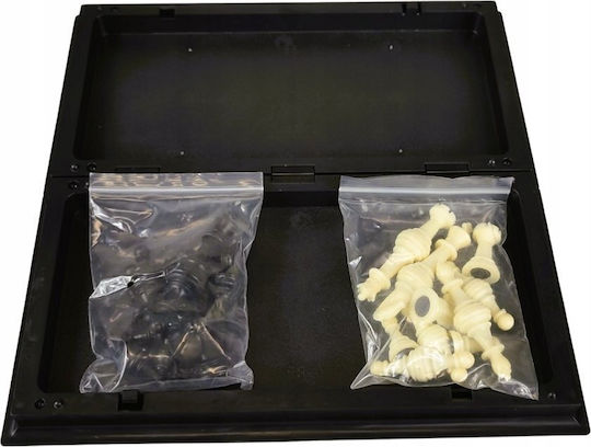 W&K Magnetisch Schach aus Holz 24.5x24.5cm