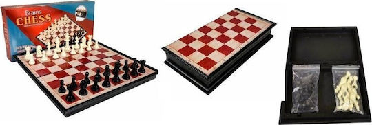 W&K Magnetisch Schach aus Holz 24.5x24.5cm