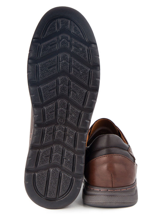 Men's Leather Casual Shoes Brown