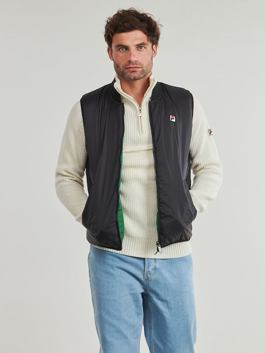 Ärmellos Jacke Schwarz