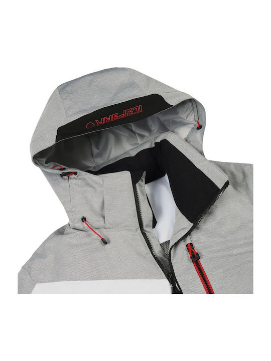 Icepeak 656121839-980 Masculin Jachetă pentru Schi & Snowboard Alb