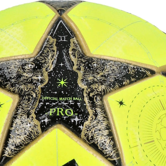 adidas UEFA Champions League 25/26 Pro Winter Soccer Ball Yellow