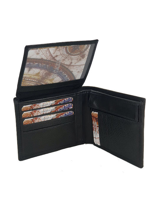 Leather Men's Wallet Classic Black