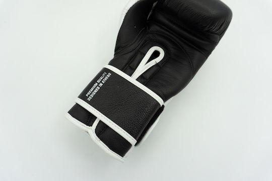Chosen Boxing Gloves Leather for Competition Black