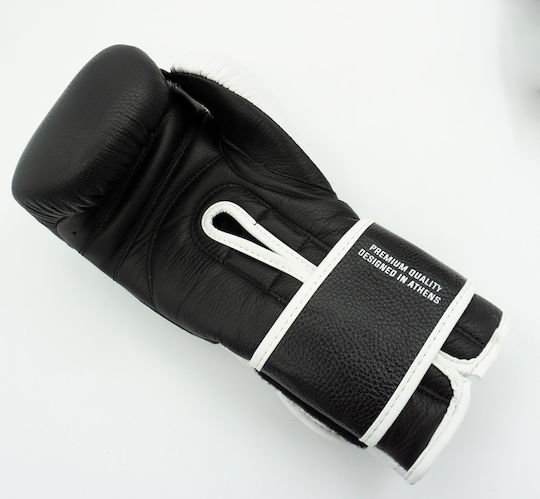 Chosen Boxing Gloves Leather for Competition Black