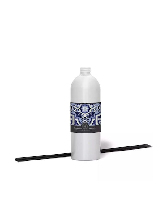 Castelbel Tile Collection Lavender Chamomile Diffuser Replacement 900ml Home Fragrance Liquid Container