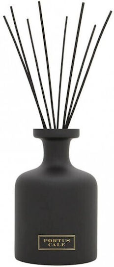 Castelbel Portus Cale Matt Schwarz Glas Diffusor Flasche Großes Raumduftbehälter 2 Liter