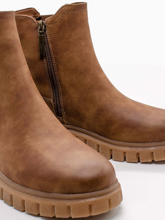 Stiefeletten Damen Braun