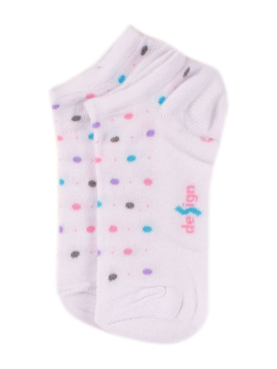 Design Socks Șosete pentru Copii Negre 6 Perechi