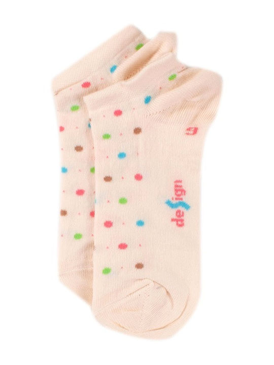 Design Socks Șosete pentru Copii Negre 6 Perechi