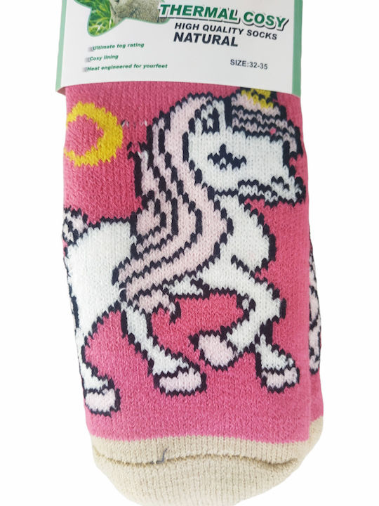 Yanoir Kids' Socks Non-Slip Fuchsia