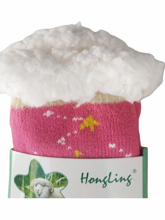 Yanoir Kindersocken Rutschfest Fuchsia