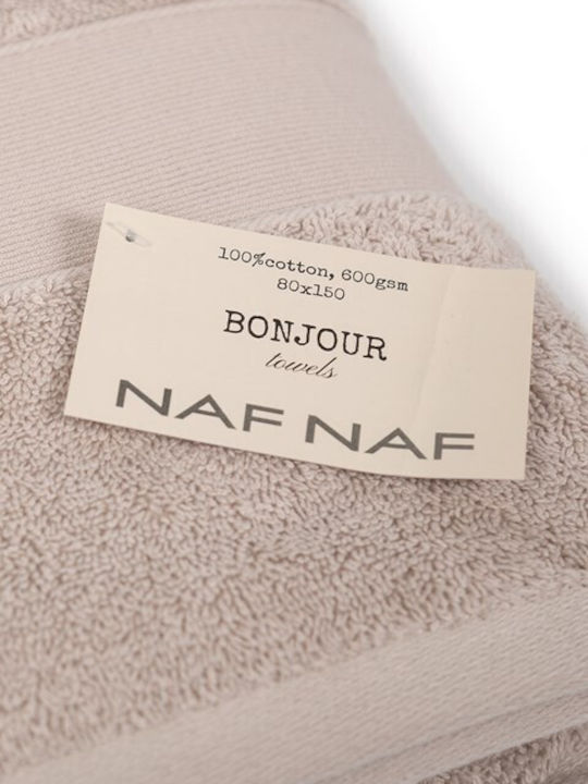 Naf Naf Bath Towel 80x150cm Gray
