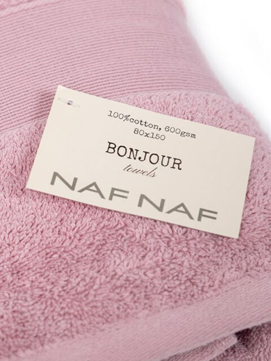 Naf Naf Prosop De Mână 30x50cm Lila Greutate 600gsm