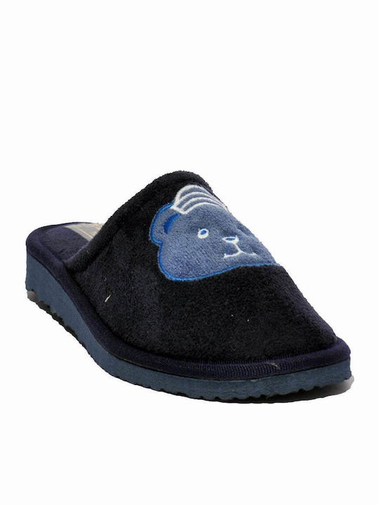 Kids Slippers Blue Greek Made