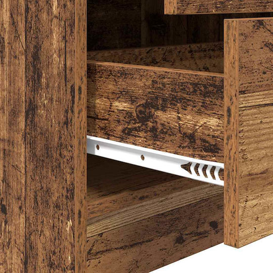 Desk Wooden Old Wood 90x40x76cm