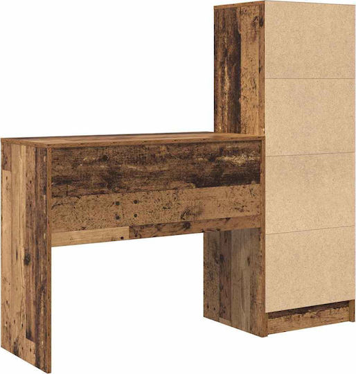 Desk Wooden Old Wood 90x40x76cm