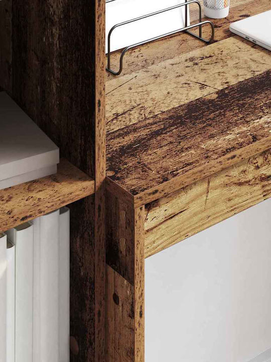 Desk Wooden Old Wood 90x40x76cm