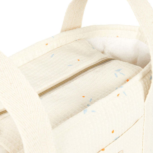 Nobodinoz Beige Stroller Bag Opera
