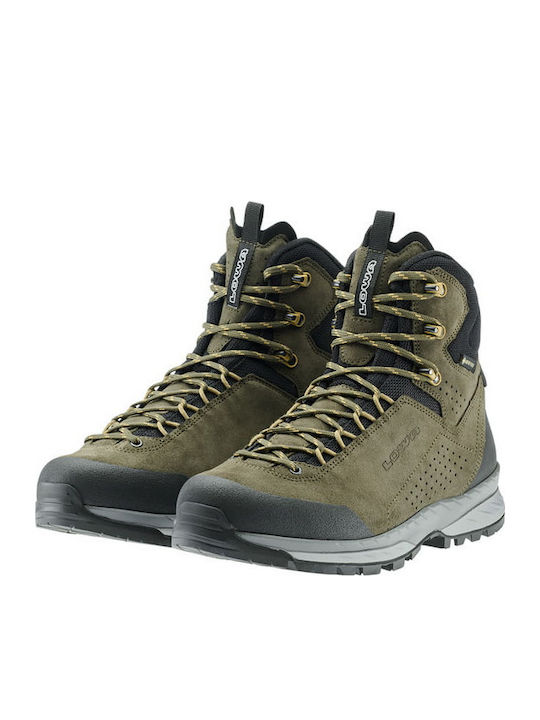Lowa Men's Hiking Boots Waterproof with Gore-Tex Membrane Black