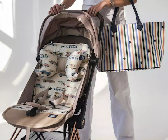 La Millou Stroller Seat Liner 36.5x85cm Beige