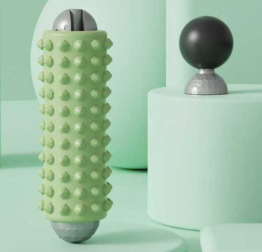 Roller Massage for the Waist, the Back, the Legs, the Body & the Hands with Vibration Green