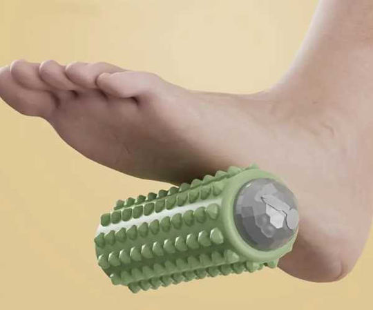 Roller Massage for the Waist, the Back, the Legs, the Body & the Hands with Vibration Green