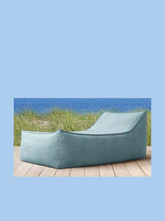 Deckchair Black 190x80x70cm.