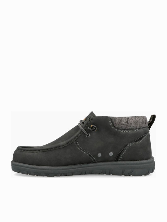 Gray Men's Boots Waterproof Anatomical