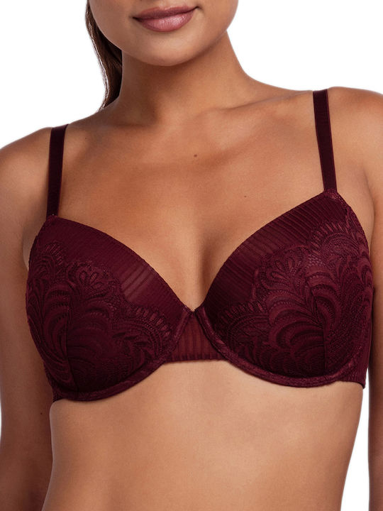Red/beige Minimizer Σουτιέν με Μπανέλες 2Pack