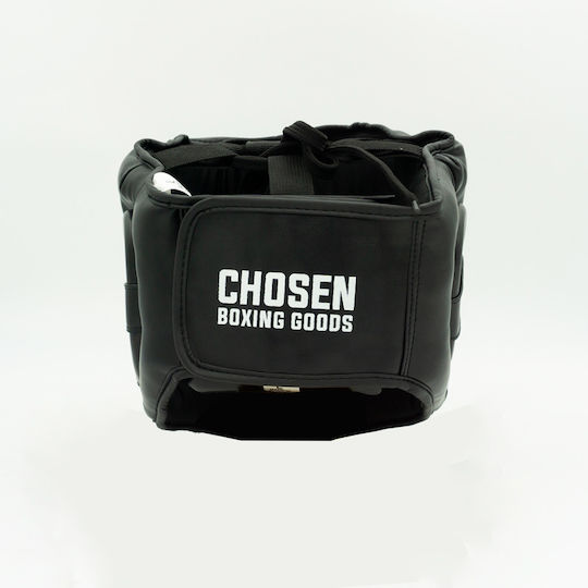 Chosen Adult Full Face Boxing Headgear Synthetic Leather Black