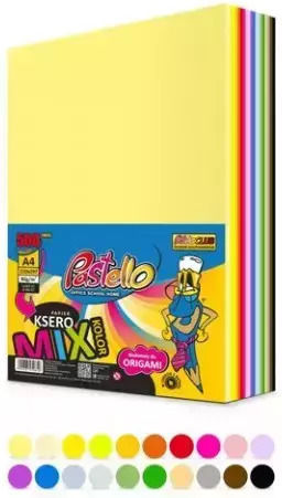 A4 Copy Paper 20 Colors 500 Sheets