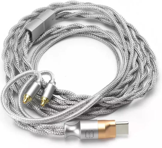 Dd Ddhifi M198c Usb-c Decodierung Ohrhörerkabel Hochleistungs-Occ-Kabel Dac Cs43198 Mmcx & 0.78 2-polige Anschlüsse In-line Mikrofon & Steuerung