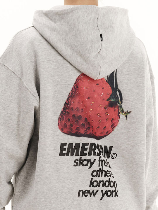 Women's Sweatshirt Hooded Gray